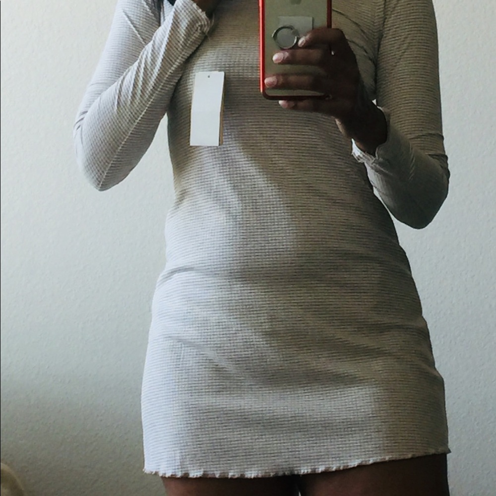 Strip Mini Dress - Picture 2 of 8